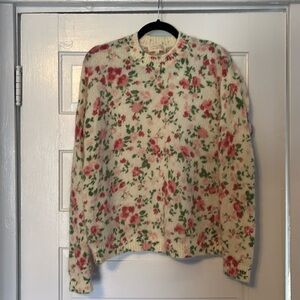 Sezane Amaya Floral Jumper Sweater